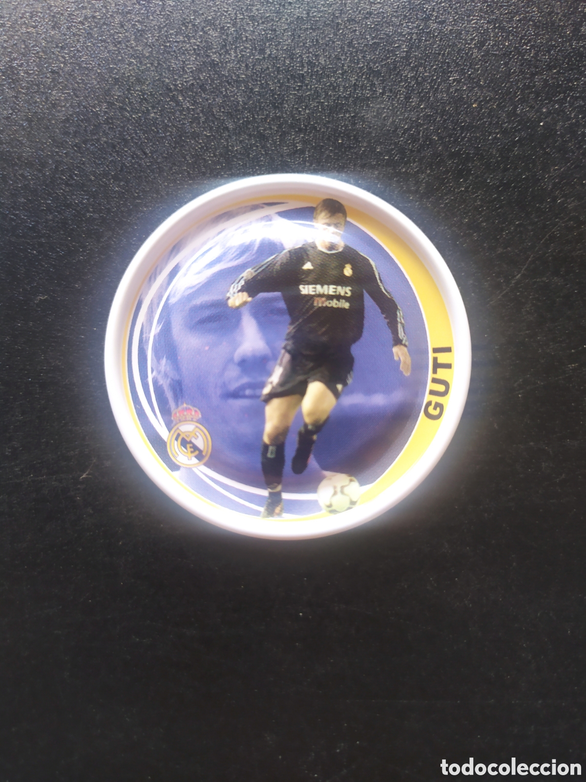 Cromos de f&uacute;tbol: Metal rappers 2004 2005 04 05 magic box int Guti n&deg; 55 Real Madrid