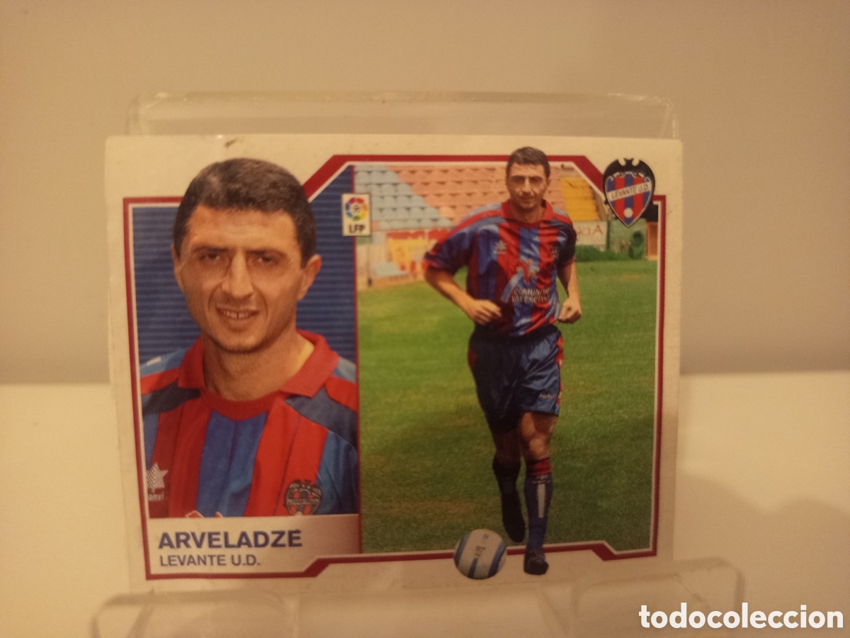 Cromos de f&uacute;tbol: ❇️ CROMO ⚽ ARVELADZE LEVANTE 2007 2008 07 08 VENTANILLA LIGA ESTE ❇️