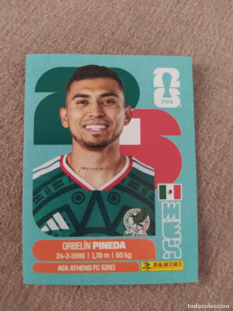 Cromos de f&uacute;tbol: MEX 11 MEX11 Orbelin PINEDA M&eacute;jico M&eacute;xico Mundial 2026 Panini