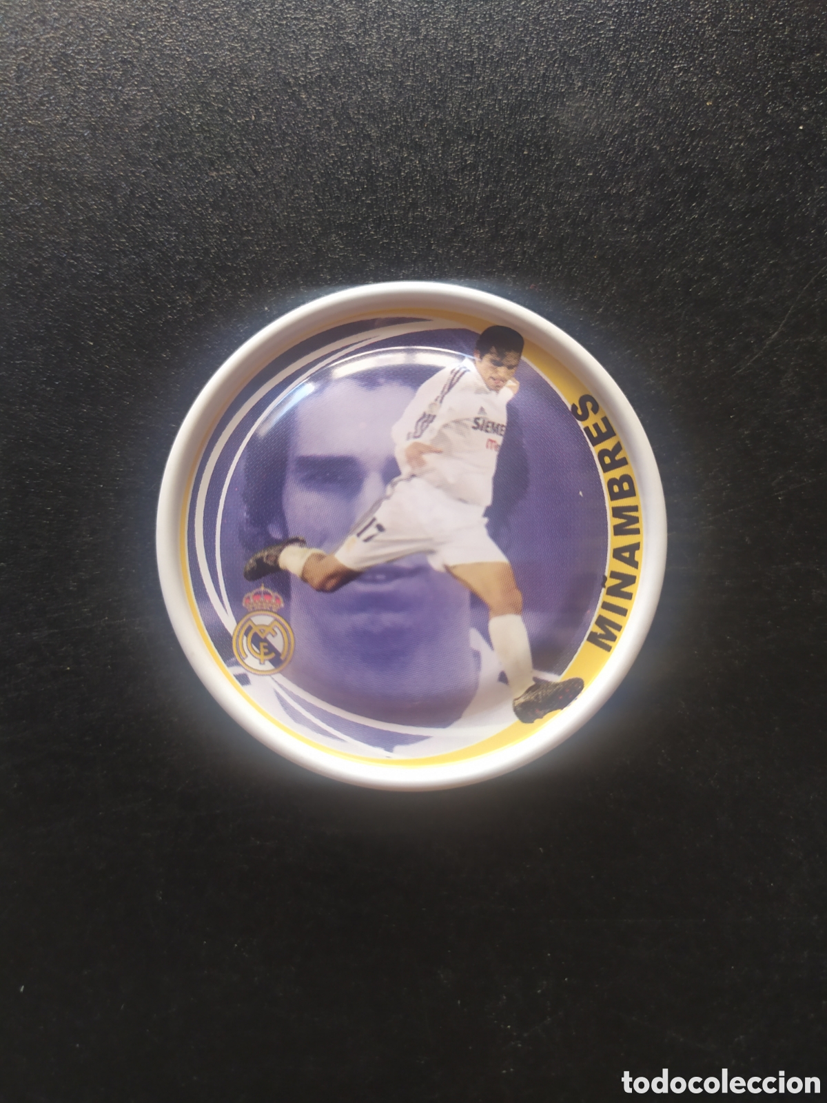 Cromos de f&uacute;tbol: Metal rappers 2004 2005 04 05 magic box int Mi&ntilde;ambres n&deg; 57 Real Madrid