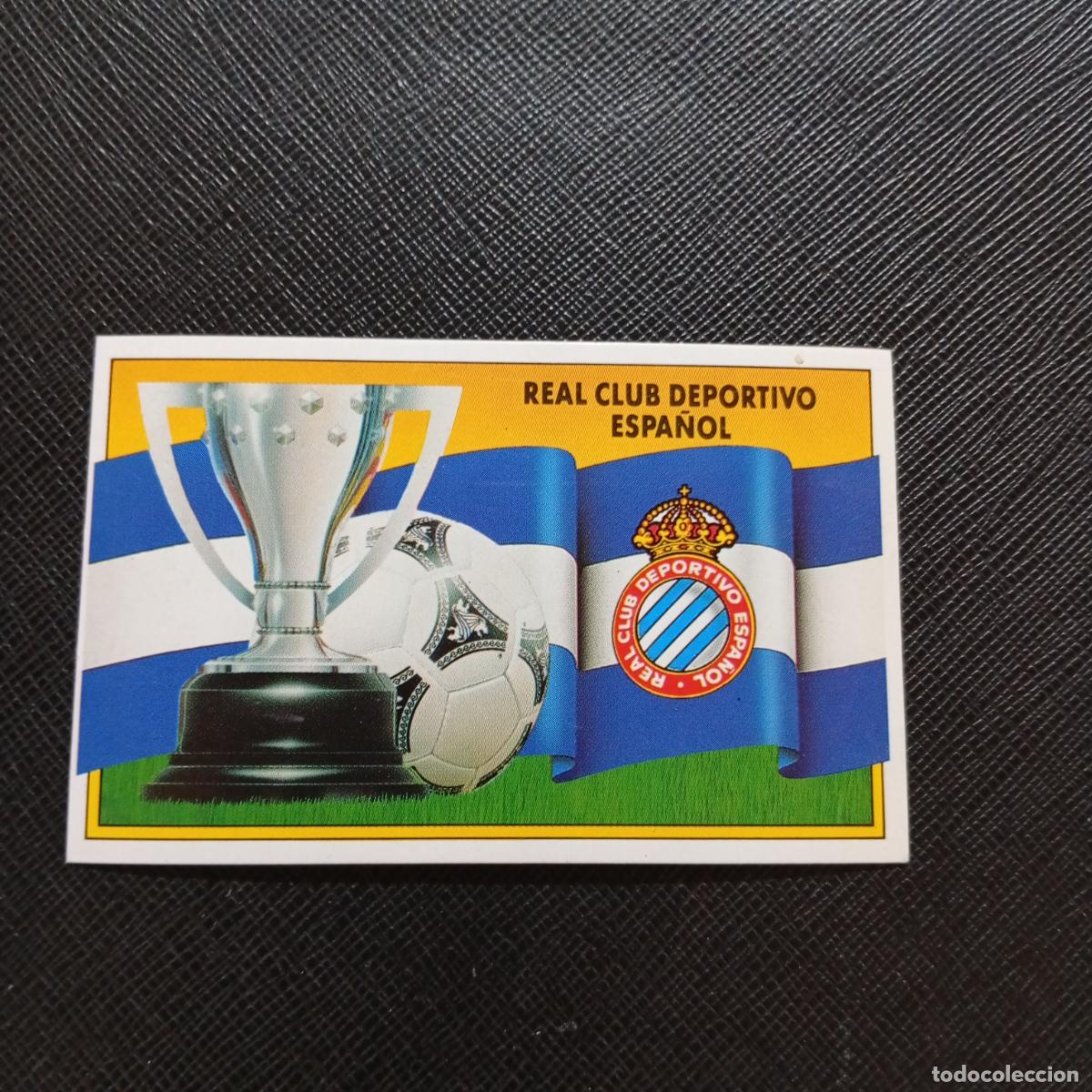 Cromos de f&uacute;tbol: ESCUDO ESPA&Ntilde;OL ESTE 1990 1991 CROMO FUTBOL LIGA 90 91 - DESPEGADO - A37 PG10