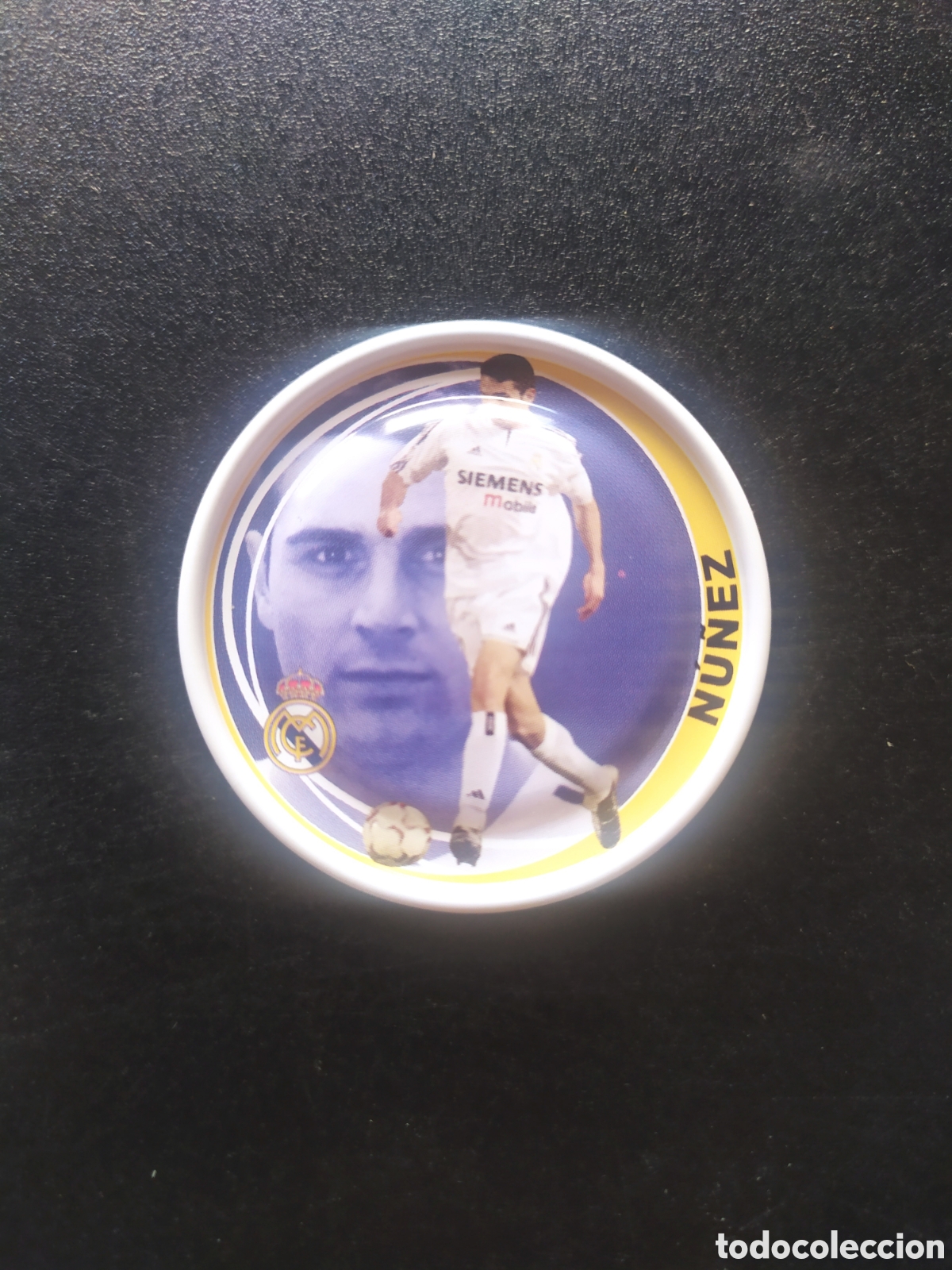 Cromos de f&uacute;tbol: Metal rappers 2004 2005 04 05 magic box int Nu&ntilde;ez n&deg; 58 Real Madrid