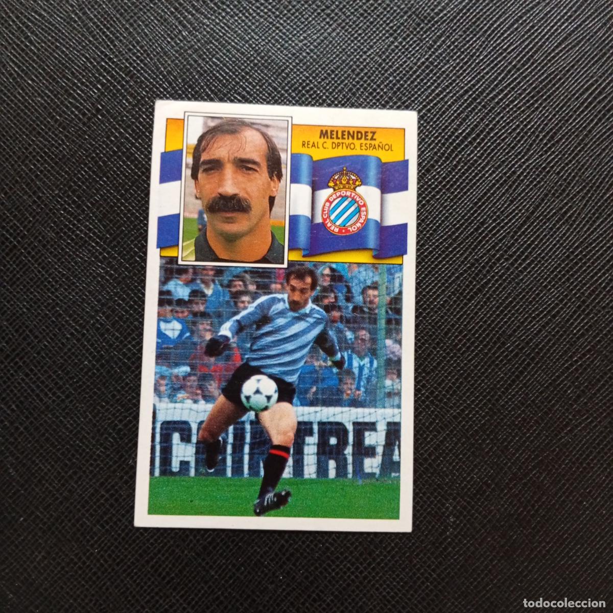 Cromos de f&uacute;tbol: MELENDEZ ESPA&Ntilde;OL ESTE 1990 1991 CROMO FUTBOL LIGA 90 91 - DESPEGADO - A37 PG10