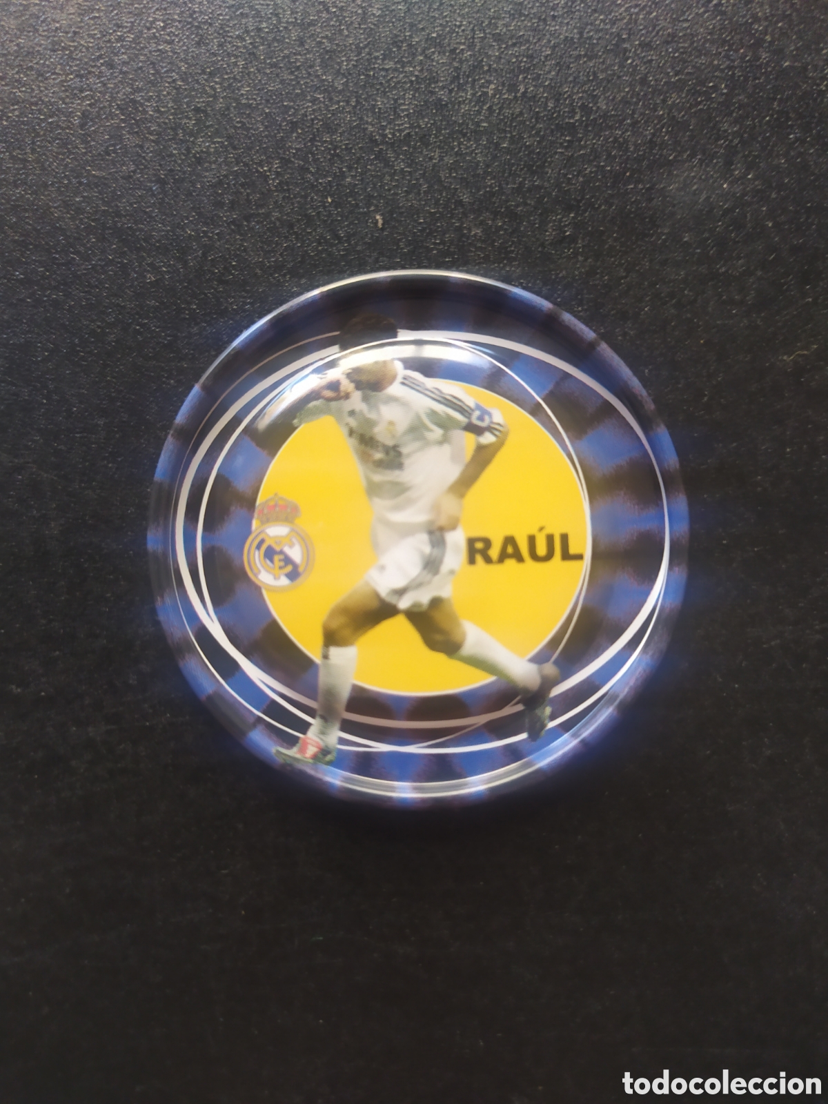 Cromos de f&uacute;tbol: Metal rappers 2004 2005 04 05 magic box int Ra&uacute;l n&deg; 72 Real Madrid
