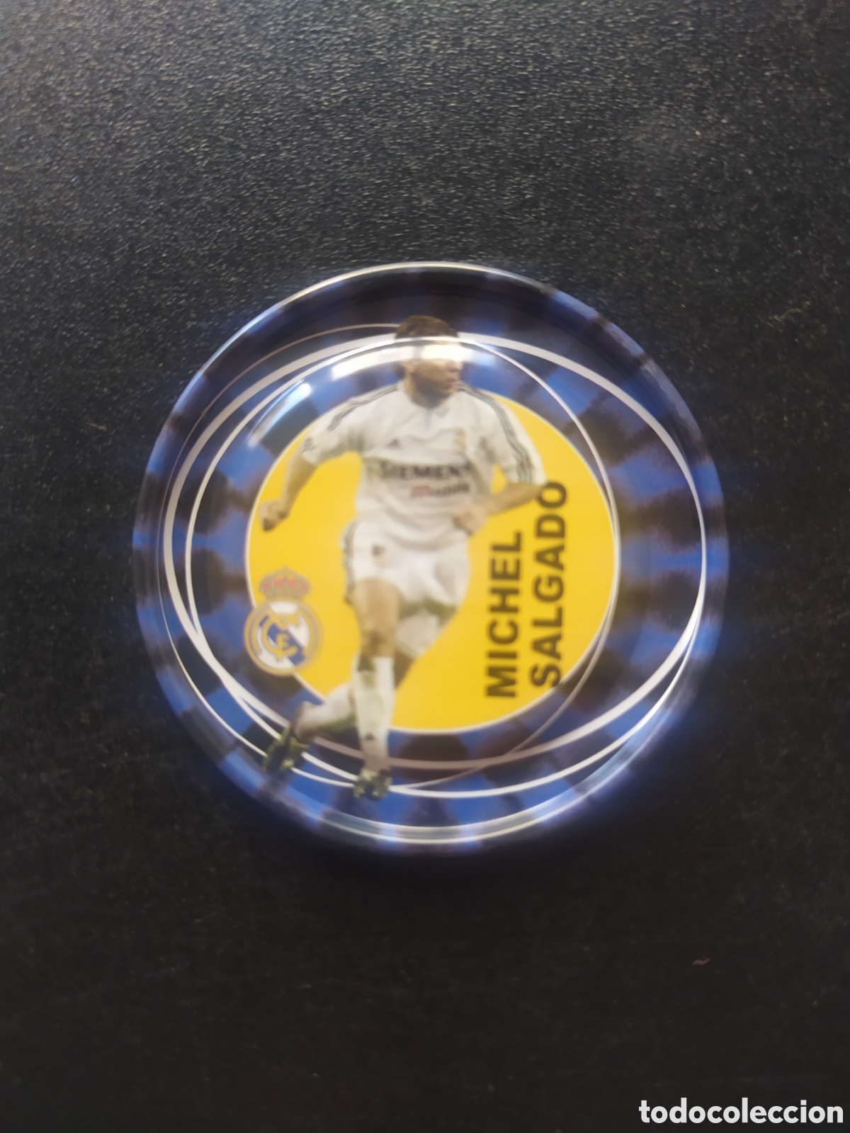 Cromos de f&uacute;tbol: Metal rappers 2004 2005 04 05 magic box int Michel Salgado n&deg; 73 Real Madrid