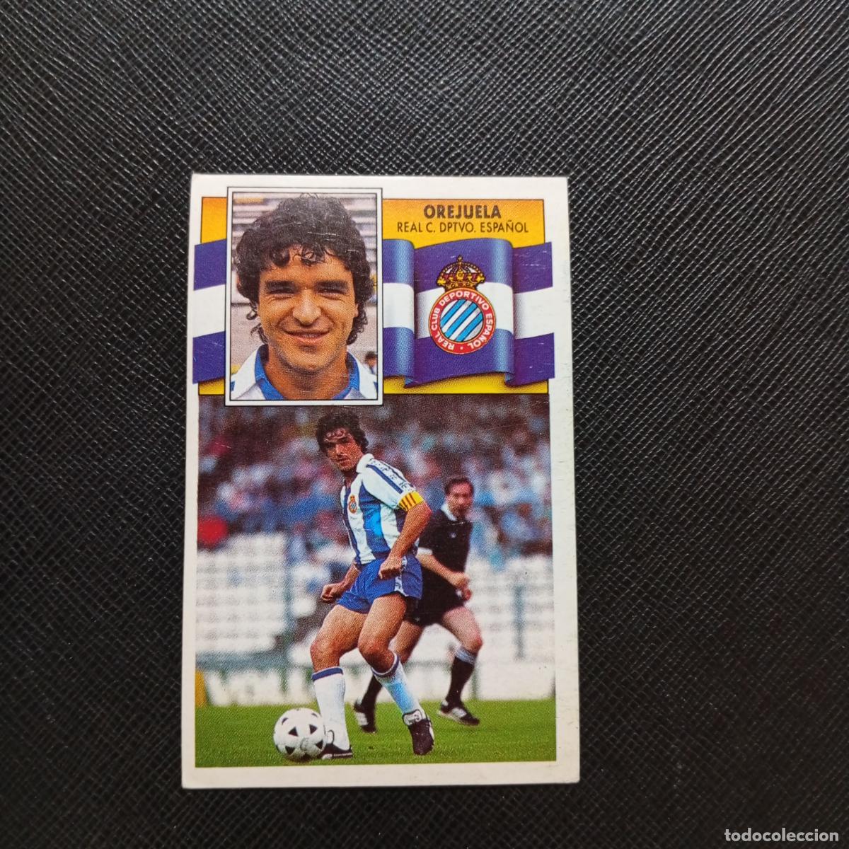 Cromos de f&uacute;tbol: OREJUELA ESPA&Ntilde;OL ESTE 1990 1991 CROMO FUTBOL LIGA 90 91 - DESPEGADO - A37 PG19