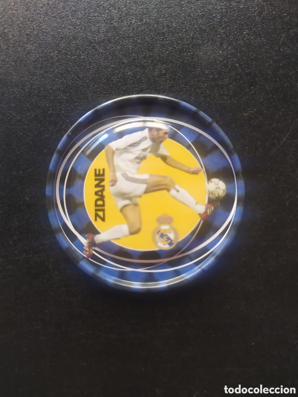 Cromos de f&uacute;tbol: Metal rappers 2004 2005 04 05 magic box int Zidane n&deg; 74 Real Madrid
