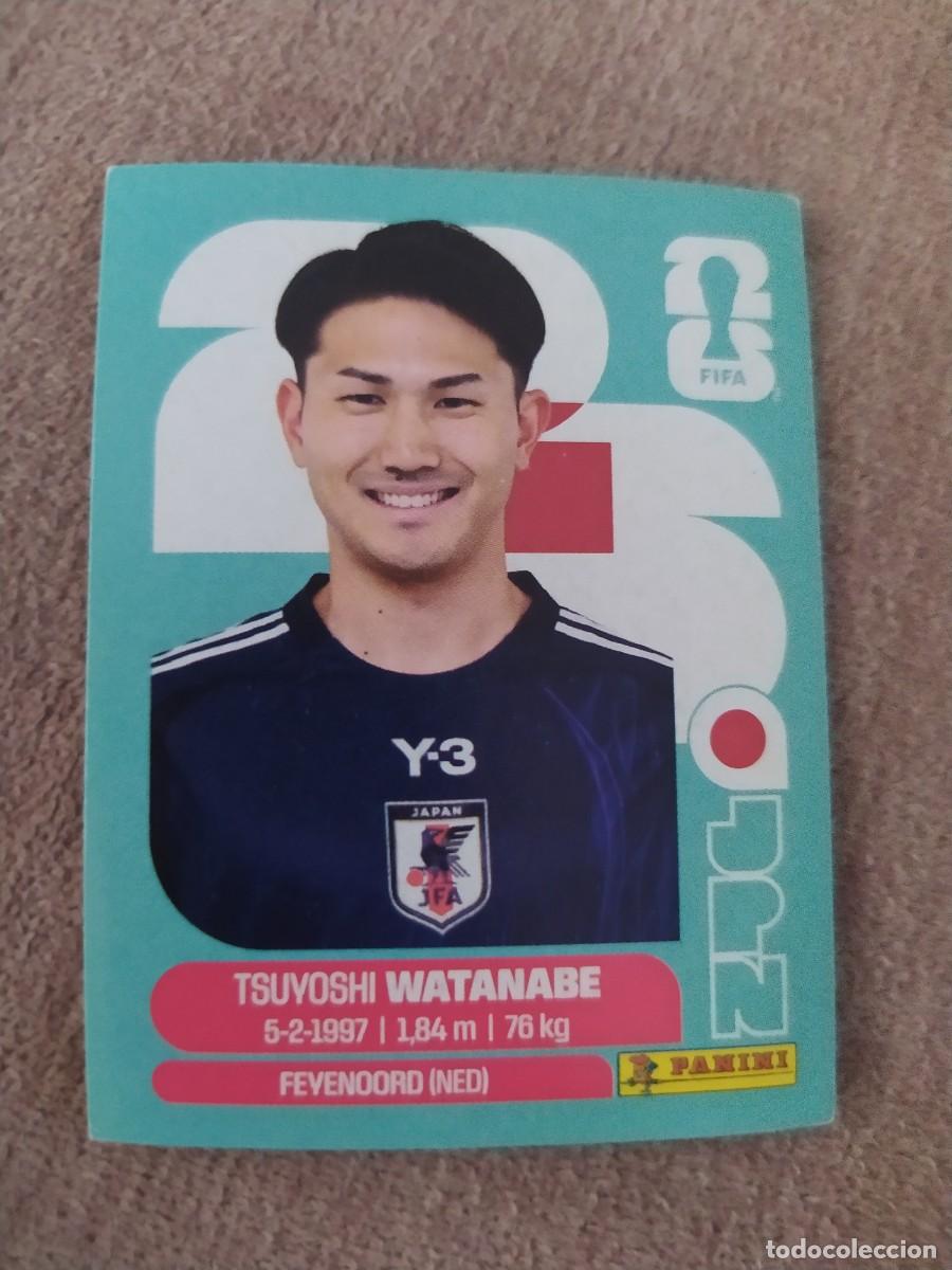 Cromos de f&uacute;tbol: JPN 07 JPN7 Tsuyoshi WATANABE 7 Japon Mundial 2026 Panini