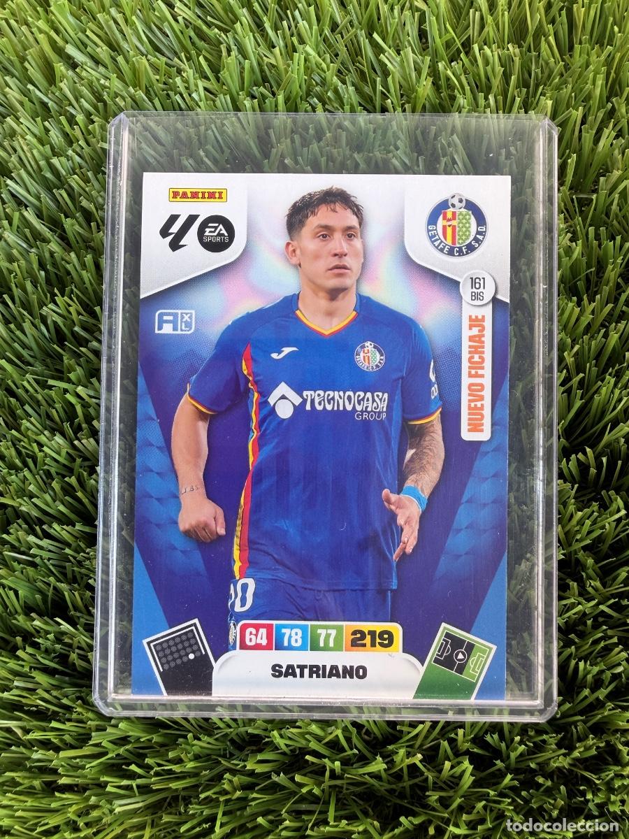 Cromos de f&uacute;tbol: N&ordm; 161BIS Satriano Nuevo Fichaje Getafe CF Adrenalyn XL 25 26