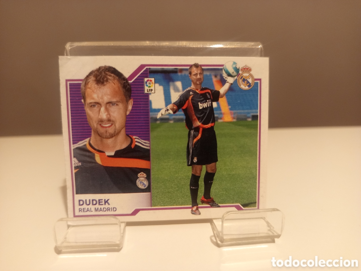 Cromos de f&uacute;tbol: ❇️ CROMO ⚽ DUDEK REAL MADRID 2007 2008 07 08 VENTANILLA LIGA ESTE ❇️