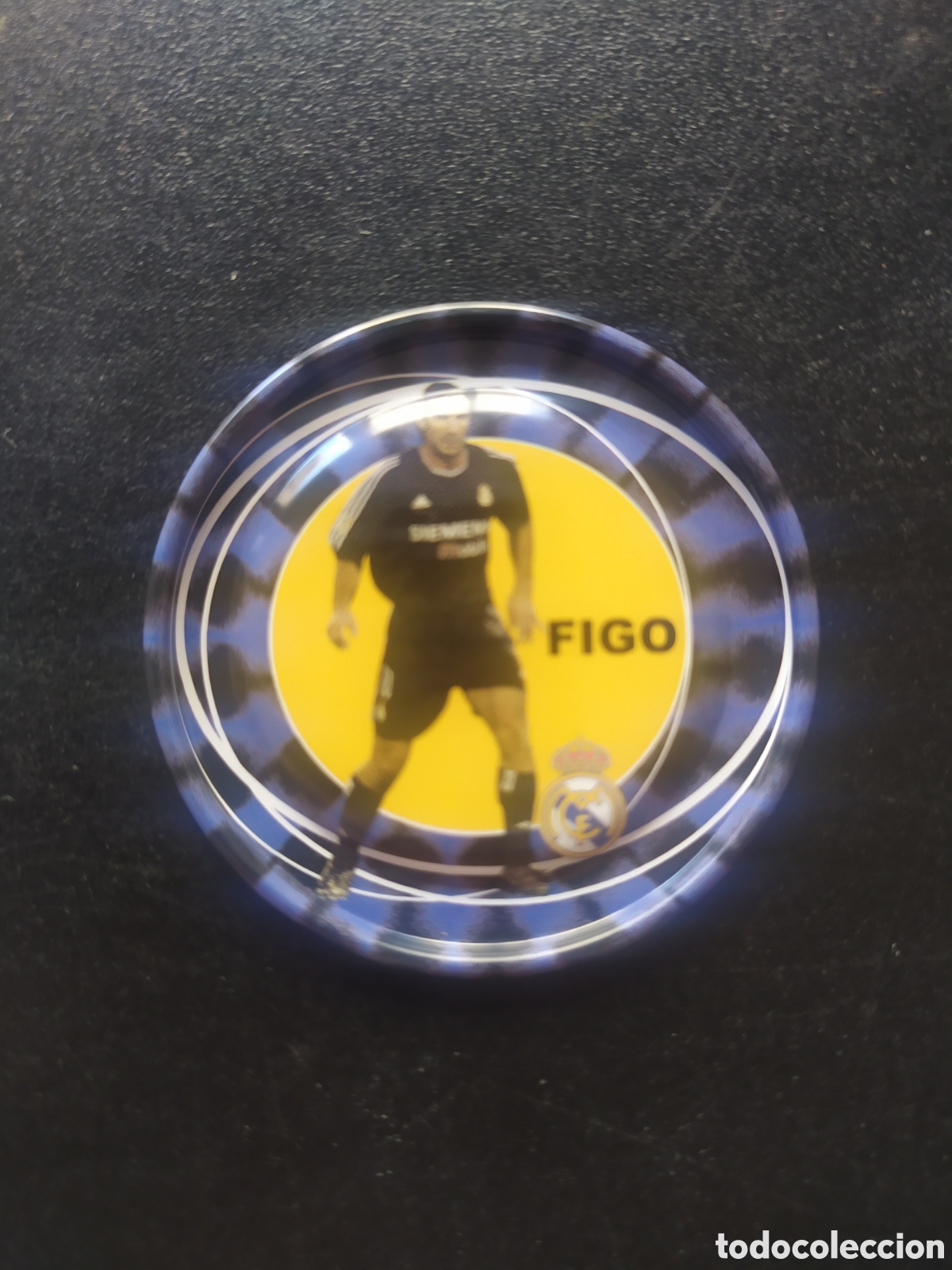 Cromos de f&uacute;tbol: Metal rappers 2004 2005 04 05 magic box int Figo n&deg; 76 Real Madrid
