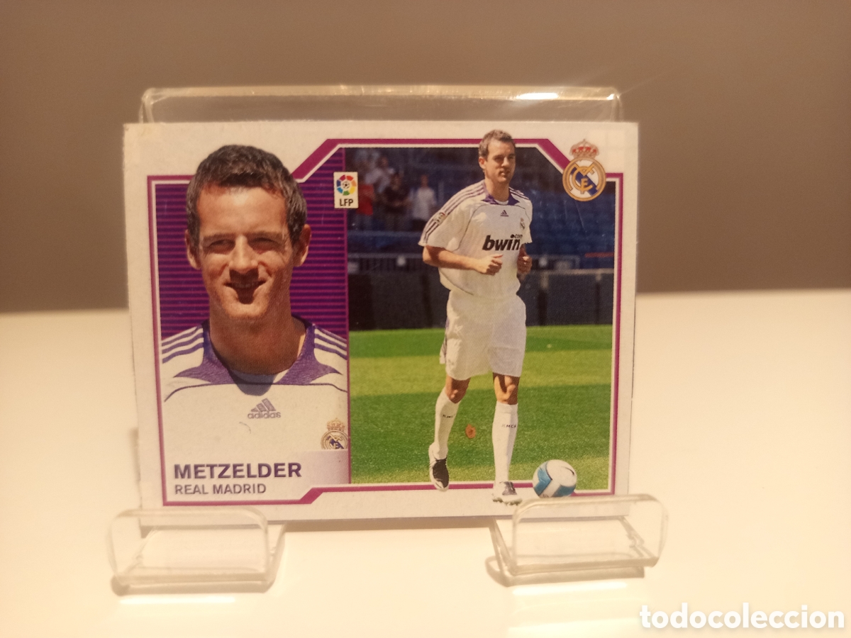 Cromos de f&uacute;tbol: ❇️ CROMO ⚽ METZELDER REAL MADRID 2007 2008 07 08 RECORTADO LIGA ESTE ❇️
