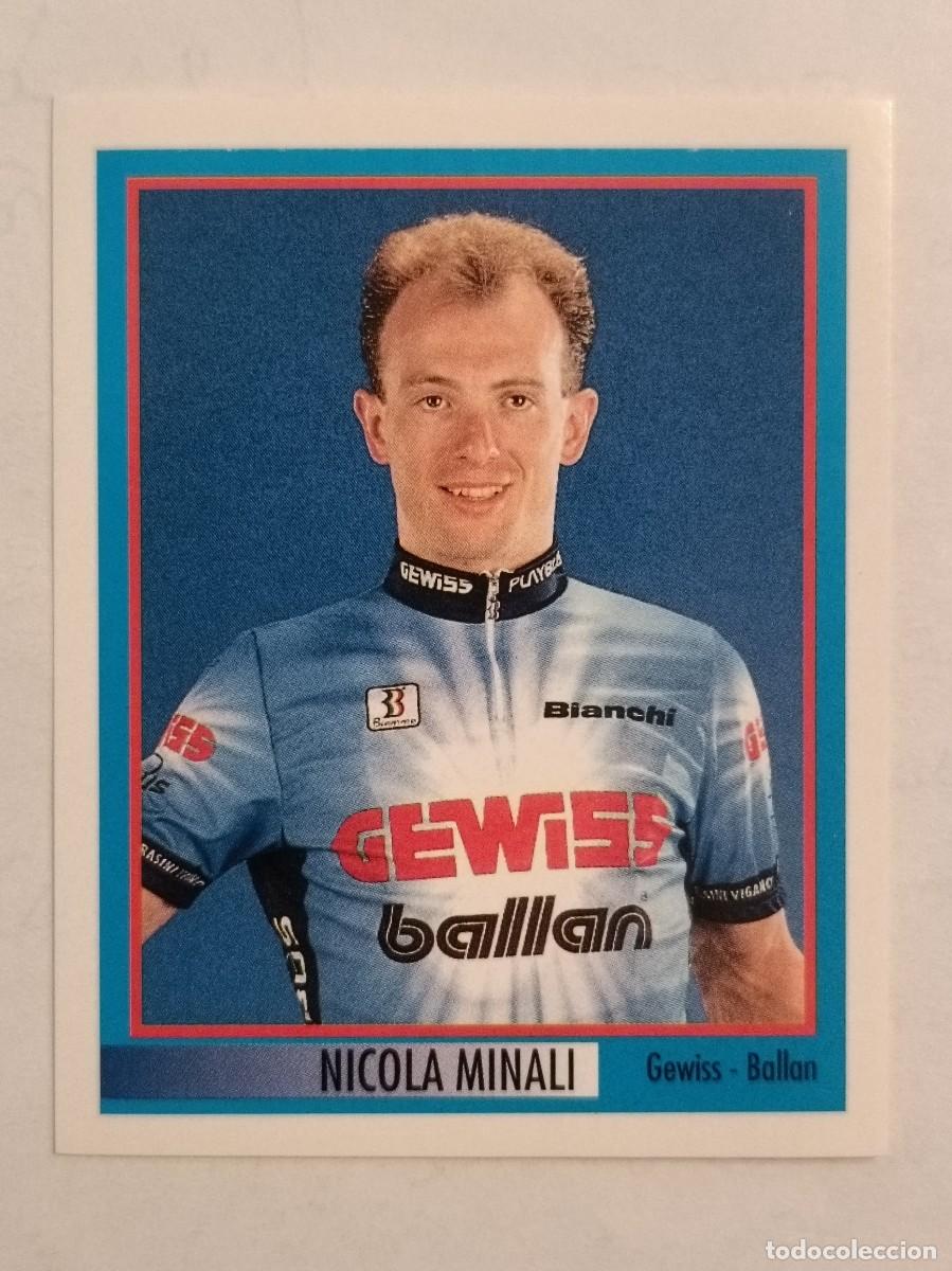 Cromos de f&uacute;tbol: #66 NICOLA MINALI (GEWISS-BALLAN) 78 GIRO D'ITALIA 1995 MERLIN