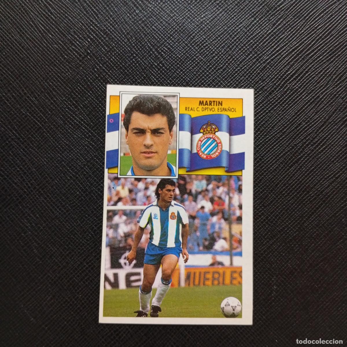 Cromos de f&uacute;tbol: MARTIN ESPA&Ntilde;OL ESTE 1990 1991 CROMO FUTBOL LIGA 90 91 - DESPEGADO - A37 PG28
