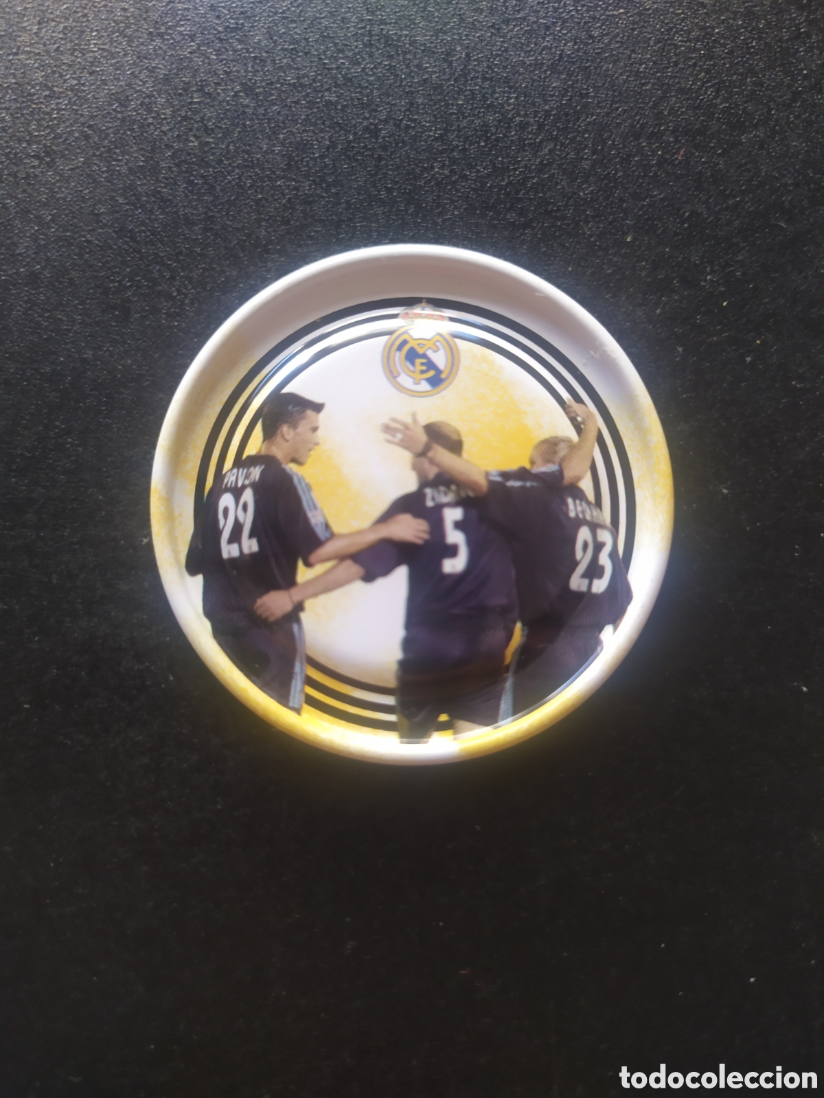 Cromos de f&uacute;tbol: Metal rappers 2004 2005 04 05 magic box int Beckham Zidane n&deg; 2 Real Madrid