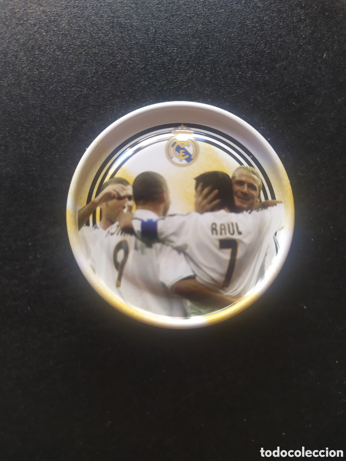 Cromos de f&uacute;tbol: Metal rappers 2004 2005 04 05 magic box int Beckham Ra&uacute;l Ronaldo n&deg; 2 Real Madrid