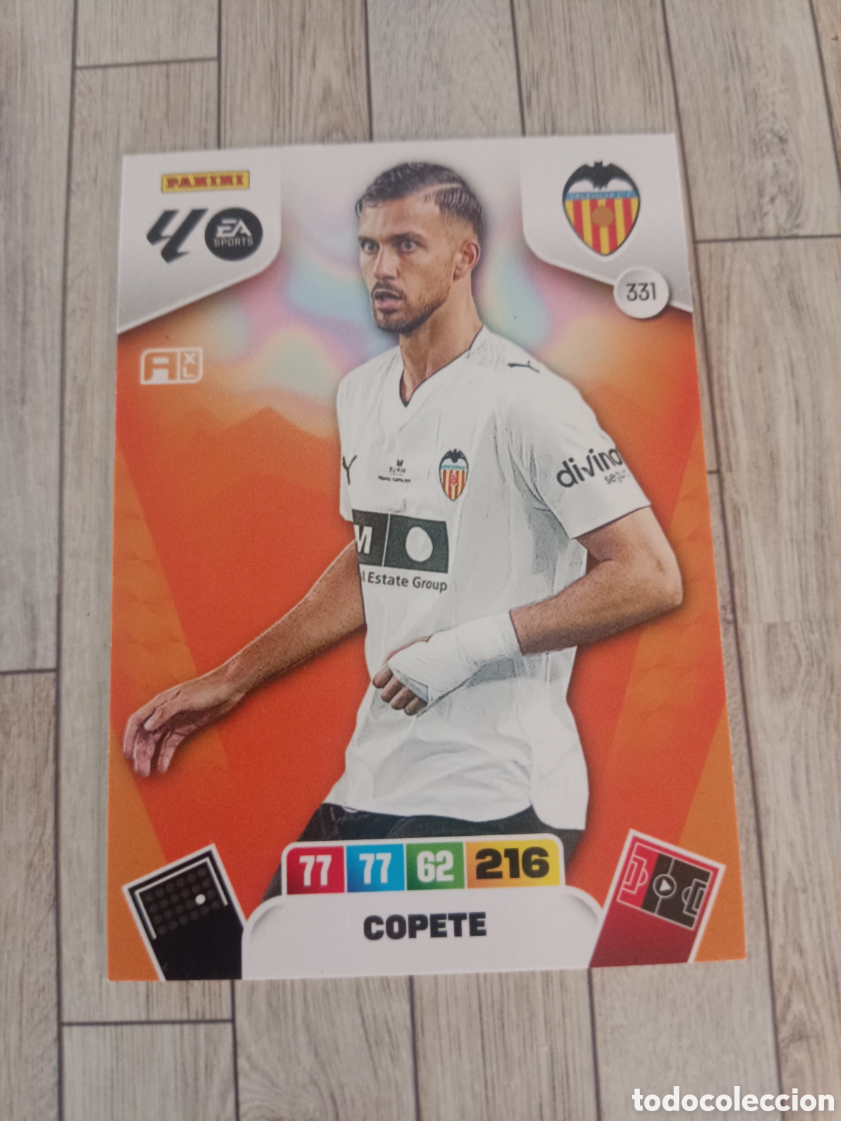 Cromos de f&uacute;tbol: 331 COPETE VALENCIA ADRENALYN XL LIGA 2025 2026 PANINI 25 26