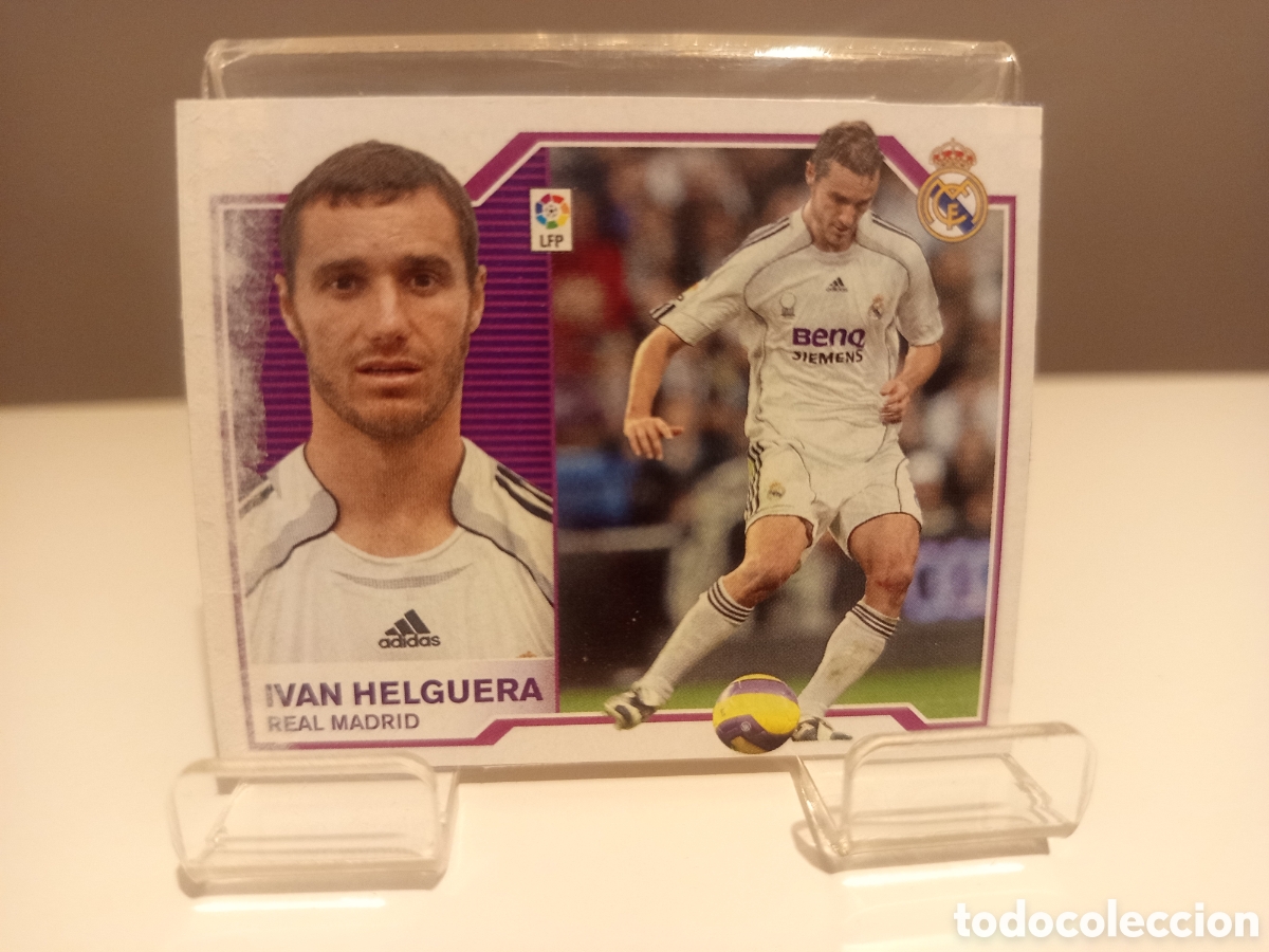 Cartes &agrave; collectionner de Football: ❇️ CROMO ⚽ IVAN HELGUERA REAL MADRID 2007 2008 07 08 RECORTADO LIGA ESTE ❇️