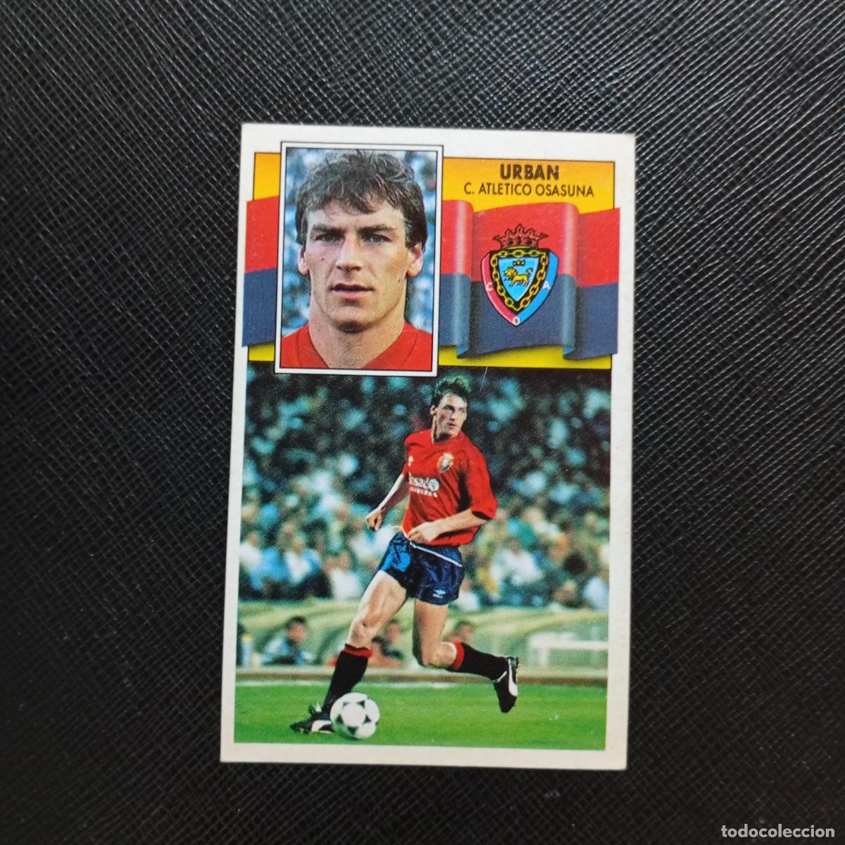 Cromos de Futebol: URBAN OSASUNA ESTE 1990 1991 CROMO FUTBOL LIGA 90 91 - DESPEGADO - A37 PG37