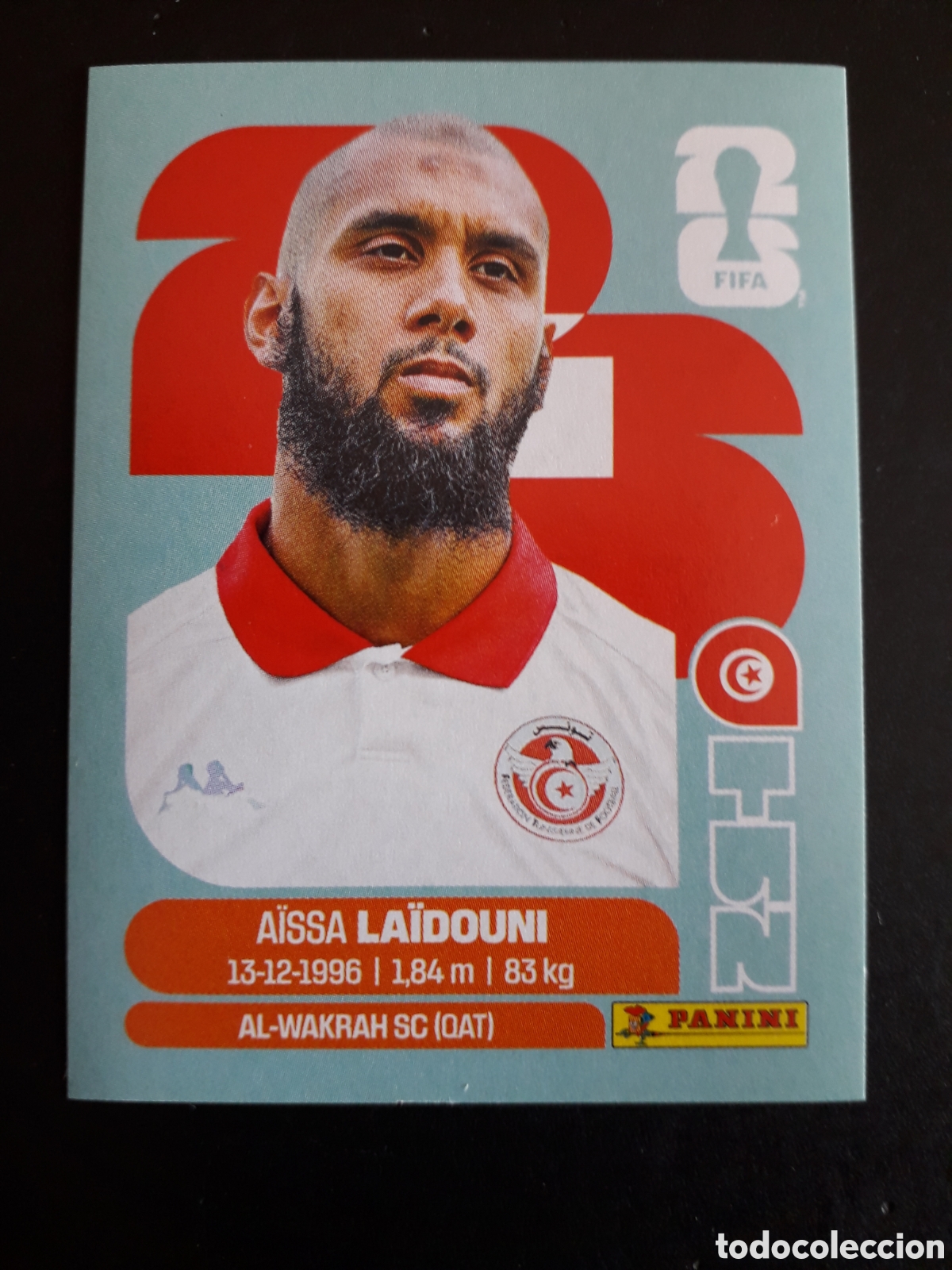 Cromos de f&uacute;tbol: LA&Iuml;DOUNI T&Uacute;NEZ TUN 10 MUNDIAL F&Uacute;TBOL 2026 FIFA WORLD CUP PANINI SIN PEGAR PEDIDO M&Iacute;NIMO 3&euro;