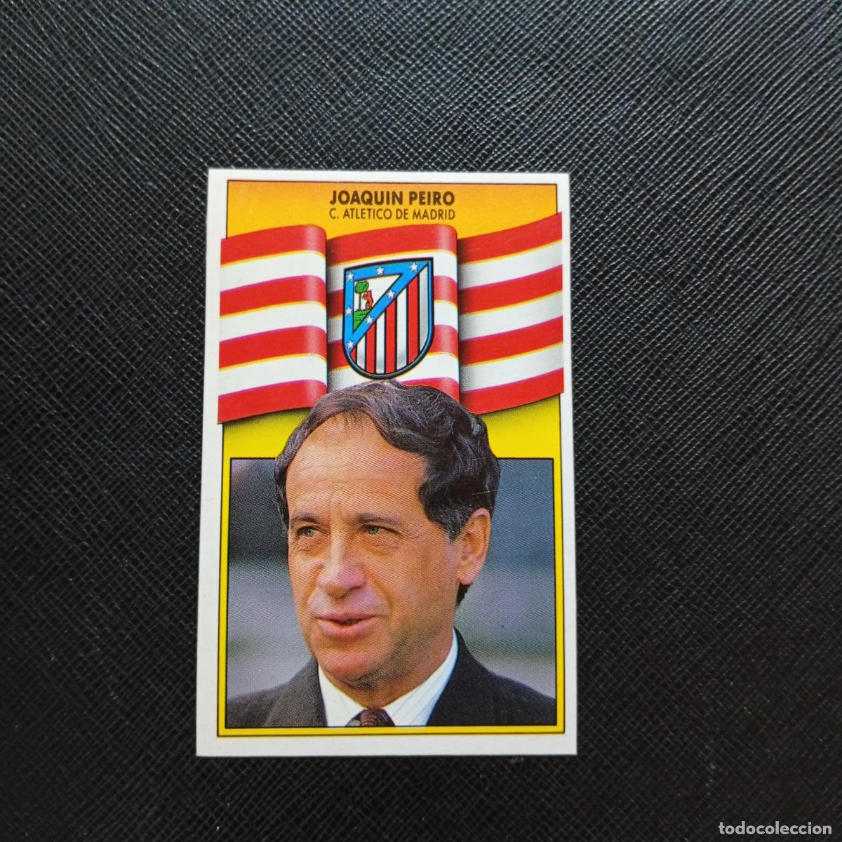 Cromos de f&uacute;tbol: JOAQUIN PEIRO AT MADRID ESTE 1990 1991 CROMO FUTBOL LIGA 90 91 - DESPEGADO - A37 PG73