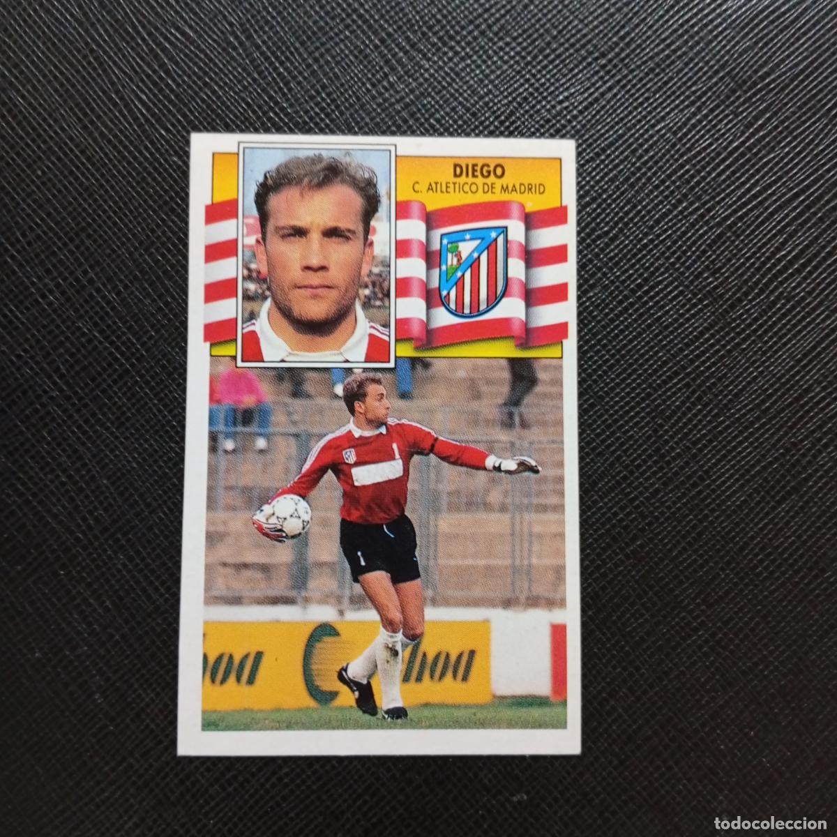 Cromos de f&uacute;tbol: DIEGO AT MADRID ESTE 1990 1991 CROMO FUTBOL LIGA 90 91 - DESPEGADO - A37 PG73