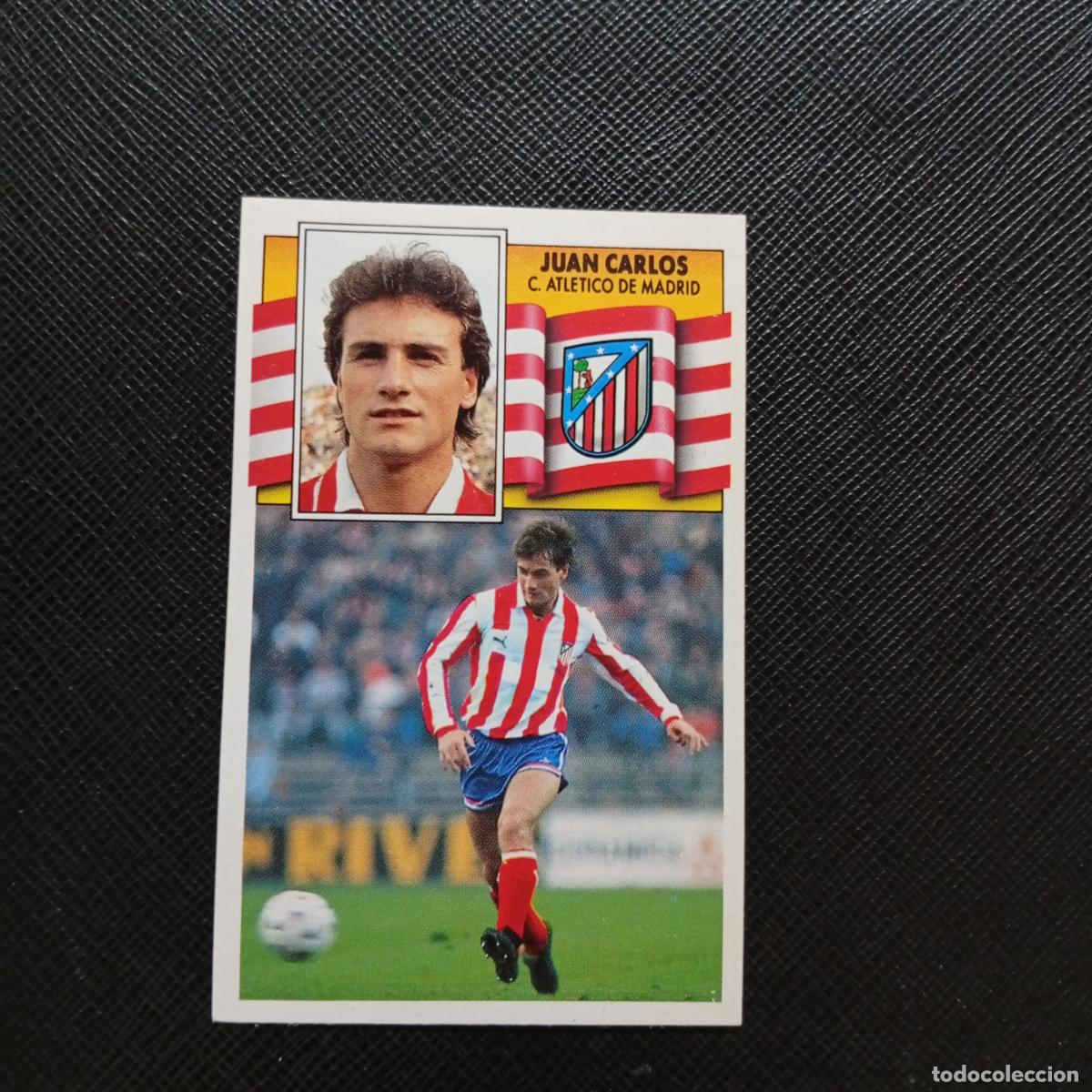 Cromos de f&uacute;tbol: JUAN CARLOS AT MADRID ESTE 1990 1991 CROMO FUTBOL LIGA 90 91 - DESPEGADO - A37 PG73