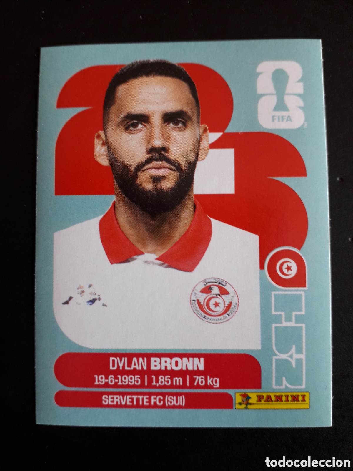 Cromos de f&uacute;tbol: BRONN T&Uacute;NEZ TUN 8 MUNDIAL F&Uacute;TBOL 2026 FIFA WORLD CUP PANINI SIN PEGAR PEDIDO M&Iacute;NIMO 3&euro;