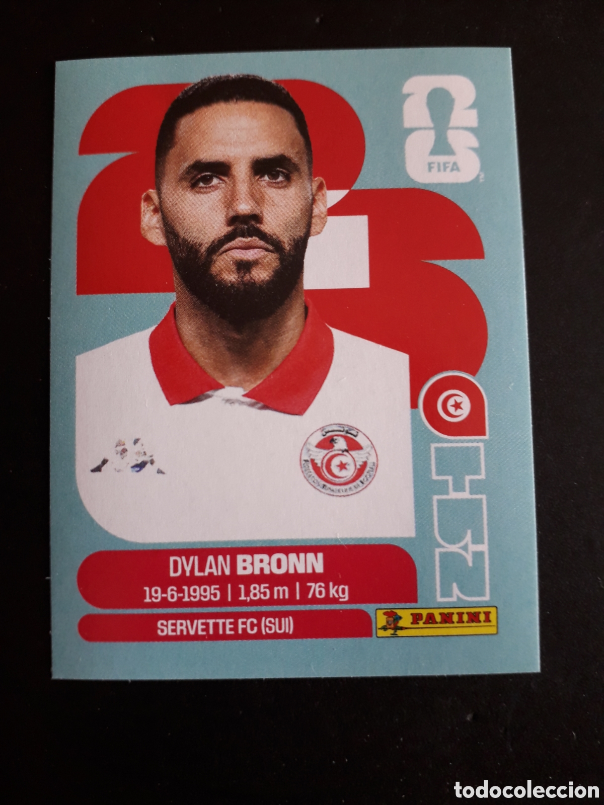 Cromos de f&uacute;tbol: BRONN T&Uacute;NEZ TUN 8 MUNDIAL F&Uacute;TBOL 2026 FIFA WORLD CUP PANINI SIN PEGAR PEDIDO M&Iacute;NIMO 3&euro;