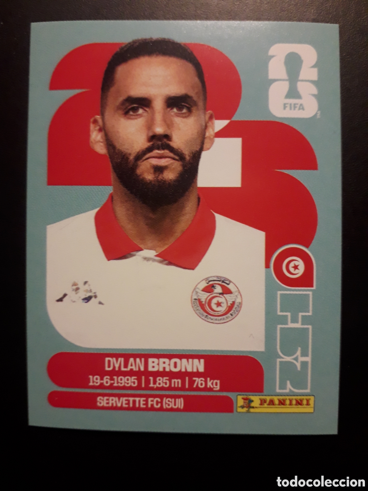 Cromos de f&uacute;tbol: BRONN T&Uacute;NEZ TUN 8 MUNDIAL F&Uacute;TBOL 2026 FIFA WORLD CUP PANINI SIN PEGAR PEDIDO M&Iacute;NIMO 3&euro;
