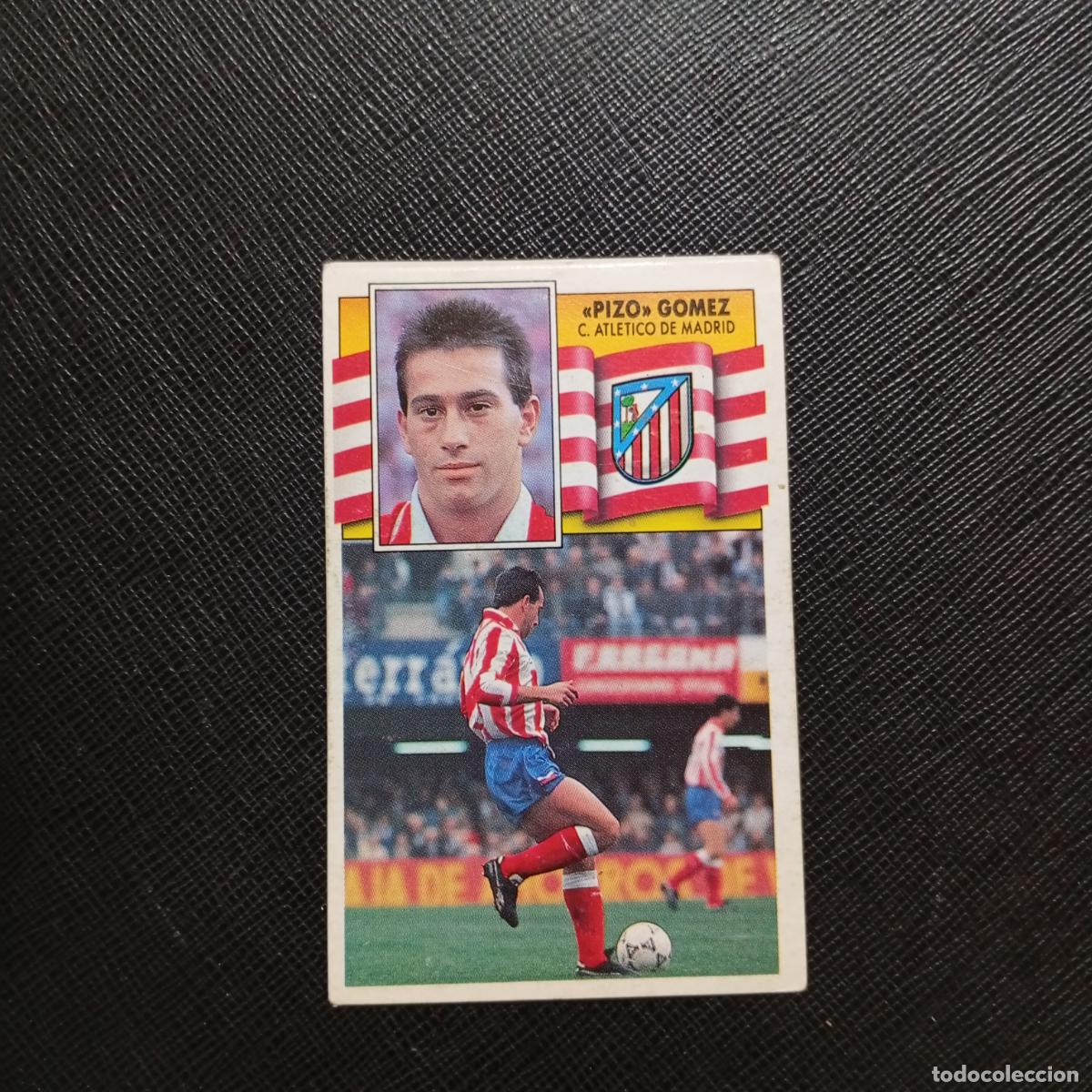 Cromos de f&uacute;tbol: PIZO GOMEZ AT MADRID ESTE 1990 1991 CROMO FUTBOL LIGA 90 91 - DESPEGADO - A37 PG73