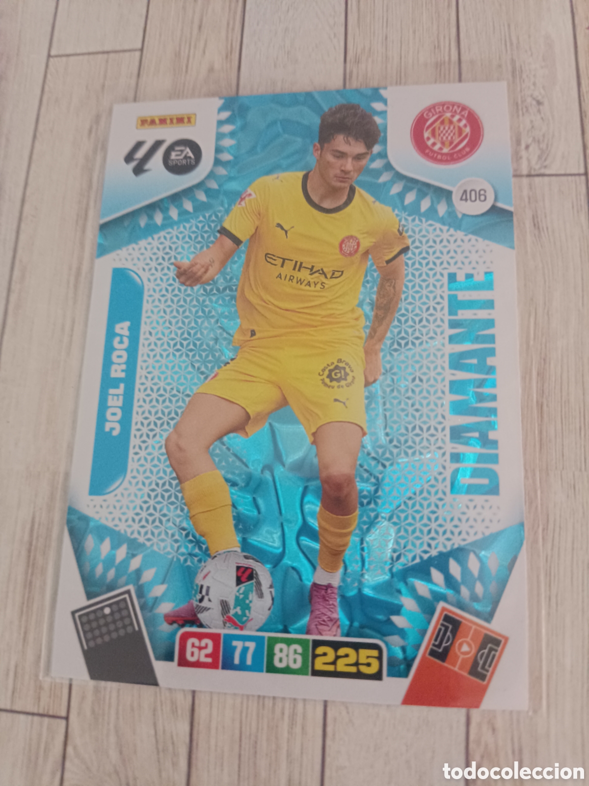 Cromos de f&uacute;tbol: 406 JOEL ROCA VILLARREAL DIAMANTE ADRENALYN XL LIGA 2025 2026 PANINI 25 26