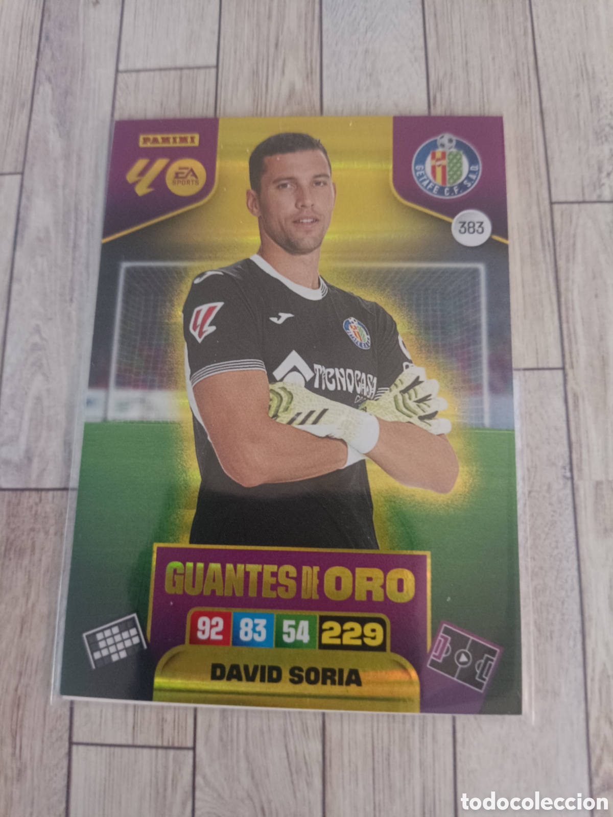 Cromos de f&uacute;tbol: 38S DAVID SORIA GUANTES DE ORO GETAFE ADRENALYN XL LIGA 2025 2026 PANINI 25 26
