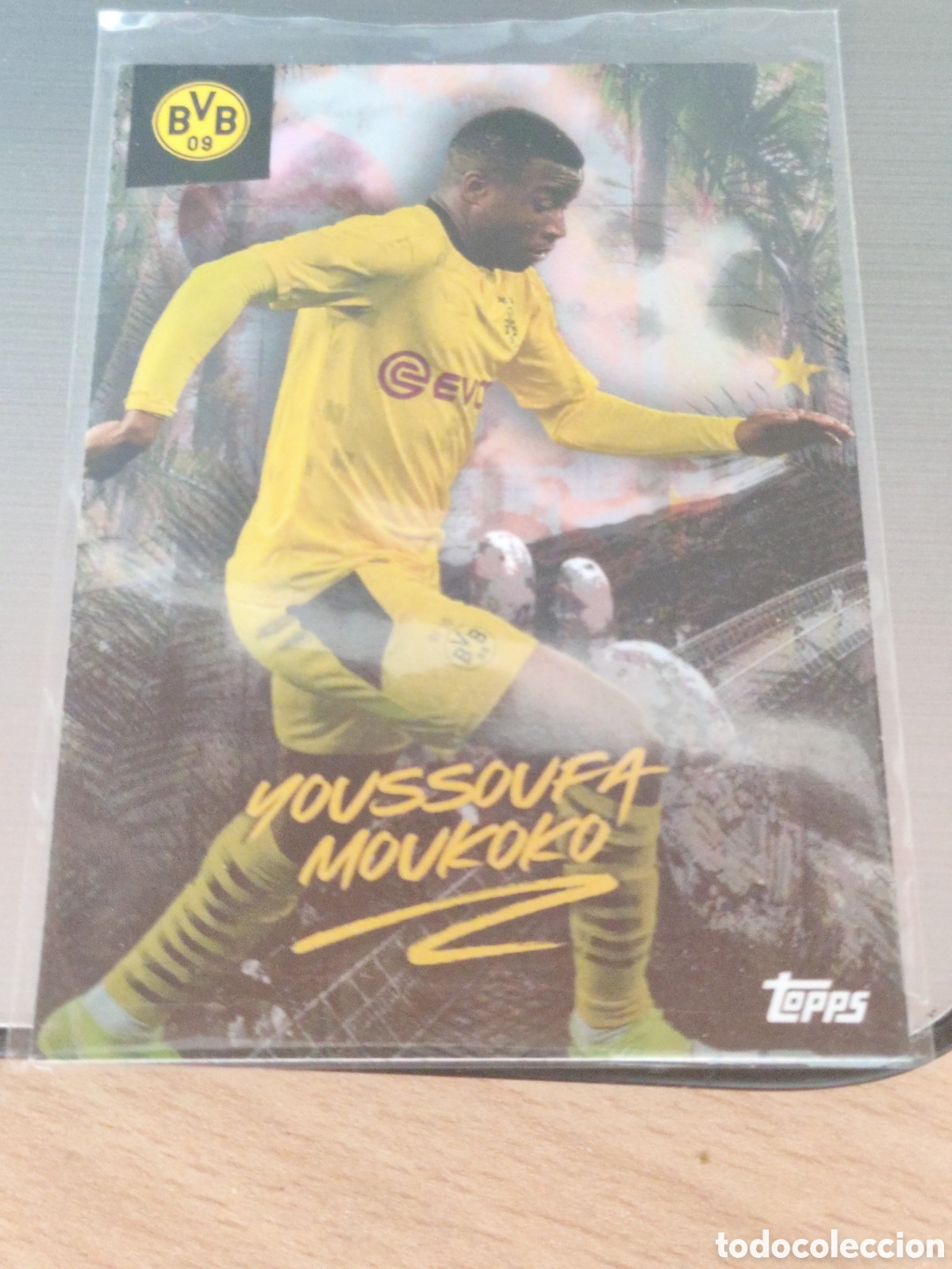 Cromos de Futebol: Youssoufa Moukoko - Topps Black and Yellow Summer Tour Dortmund - Topps