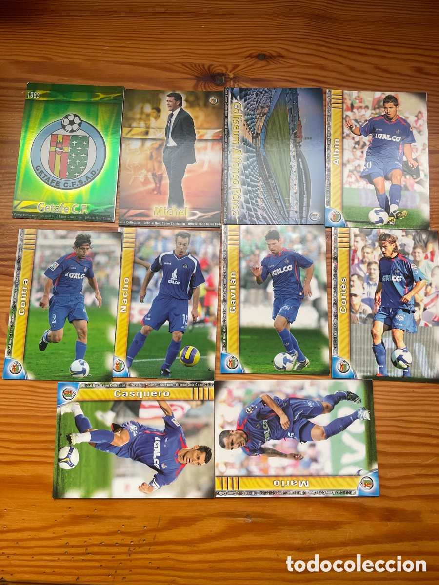 Cromos de f&uacute;tbol: Getafe mundicromo 2010 lote 10 cromos