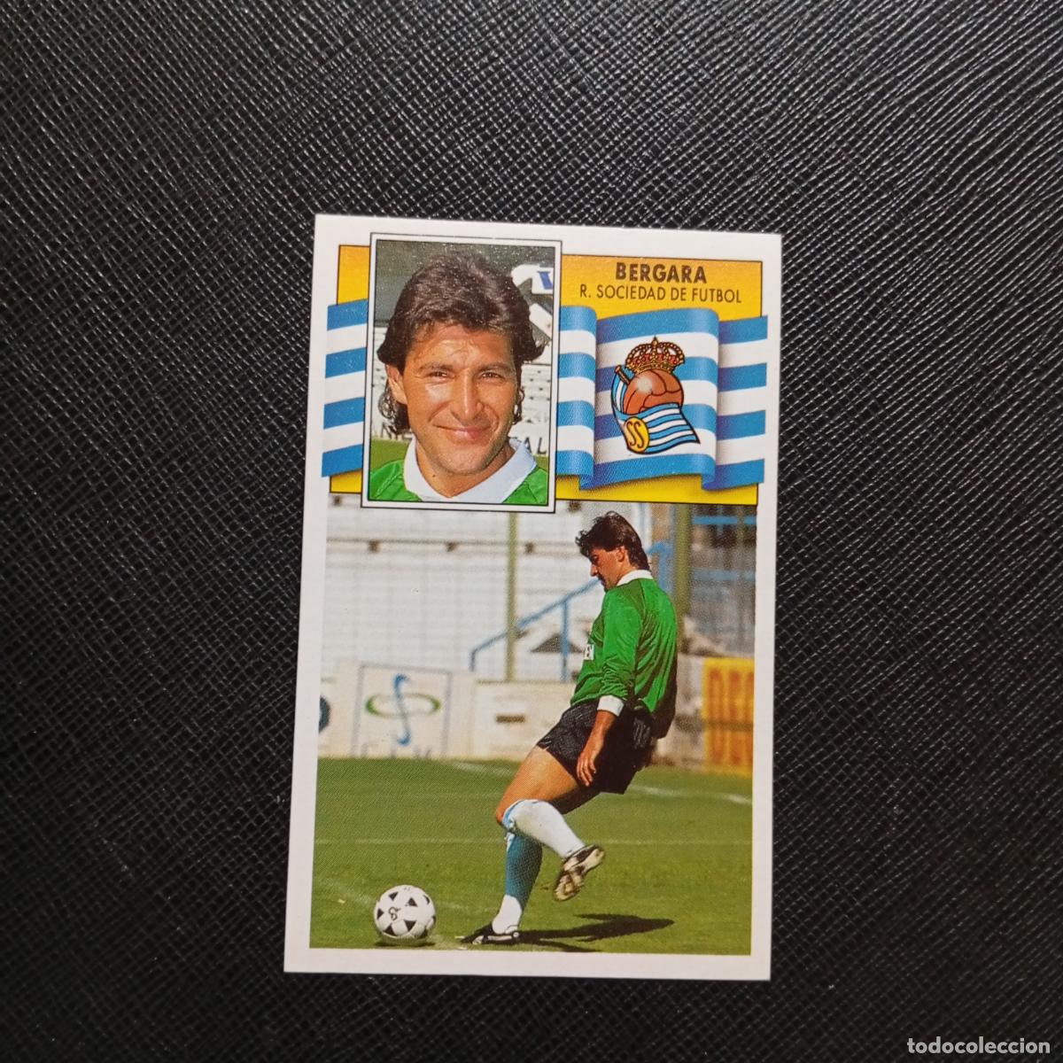 Cromos de f&uacute;tbol: BERGARA REAL SOCIEDAD ESTE 1990 1991 CROMO FUTBOL LIGA 90 91 - DESPEGADO - A37 PG73