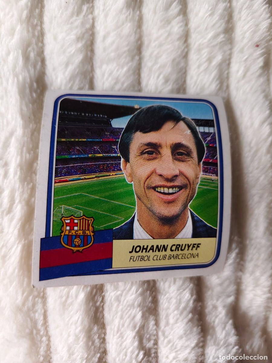 Cromos de f&uacute;tbol: EDICIONES ESTE 89 90 ESCUDO FC BARCELONA 1989 1990 DESPEGADO RECUPERADO ALBUM AAQ