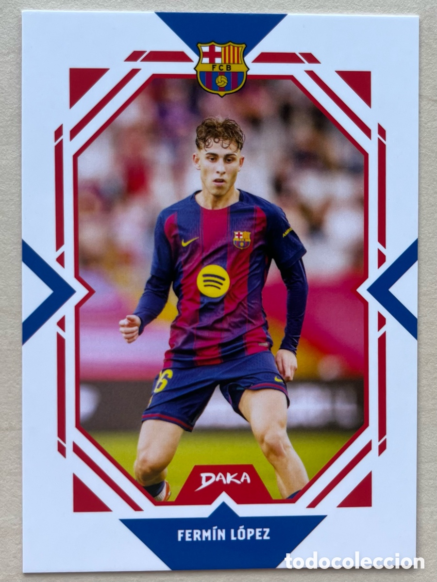 Cromos de f&uacute;tbol: Ferm&iacute;n L&oacute;pez A Daka FC Barcelona 2025-26