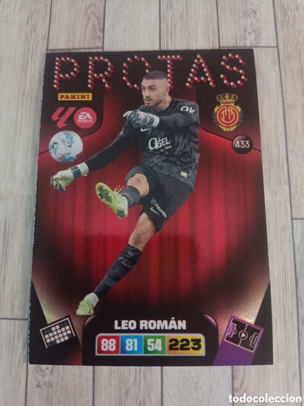 Cromos de f&uacute;tbol: 433 LEO ROMAN REAL MALLORCA PROTAS ADRENALYN XL LIGA 2025 2026 PANINI 25 26