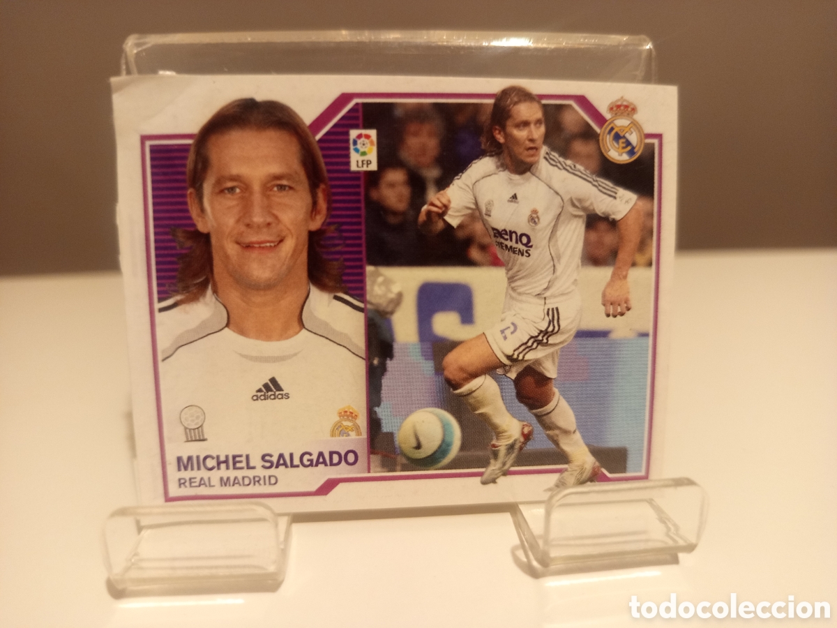 Cartes &agrave; collectionner de Football: ❇️ CROMO ⚽ MICHEL SALGADO REAL MADRID 2007 2008 07 08 VENTANILLA LIGA ESTE ❇️