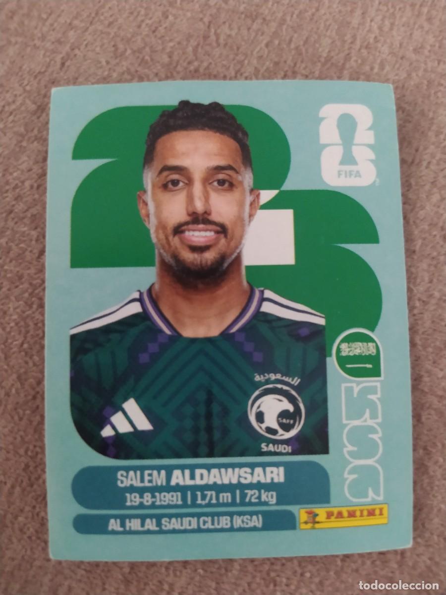 Cromos de f&uacute;tbol: KSA 16 KSA16 Salem ALDAWSARI Arabia Saud&iacute; Mundial 2026 Panini