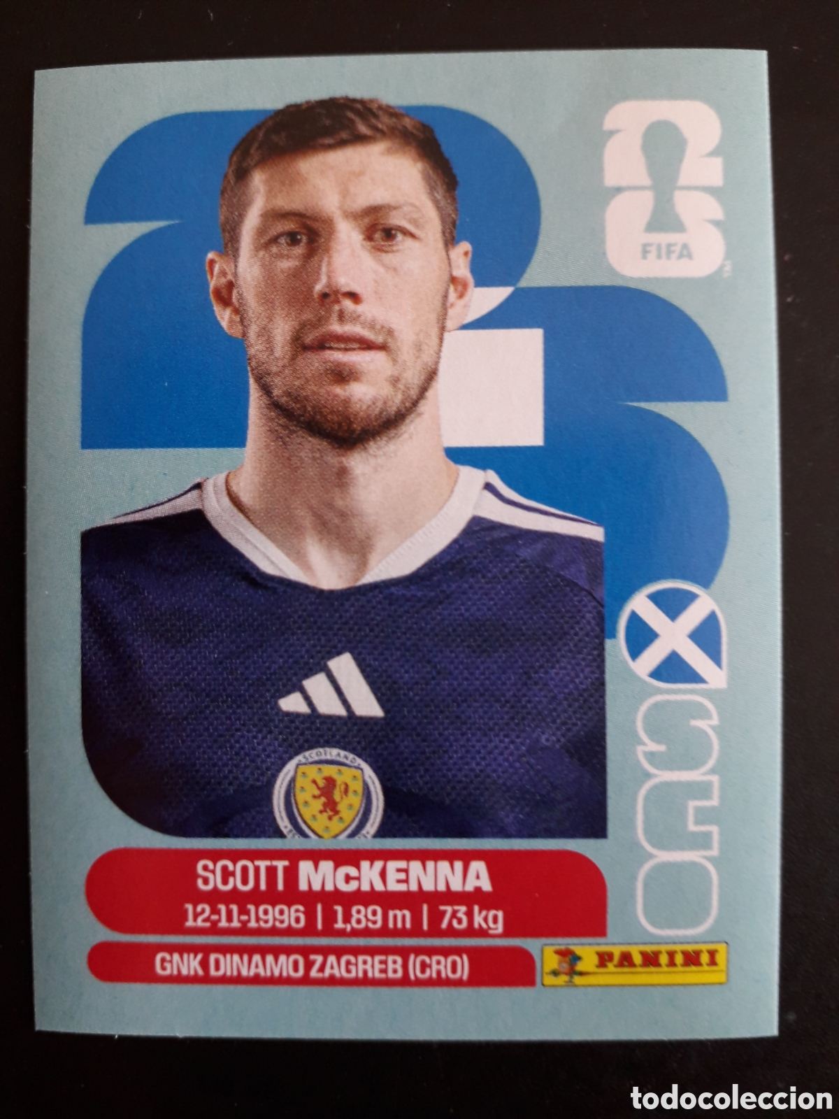 Cromos de f&uacute;tbol: McKENNA ESCOCIA SCO 7 MUNDIAL F&Uacute;TBOL 2026 FIFA WORLD CUP PANINI SIN PEGAR PEDIDO M&Iacute;NIMO 3&euro;