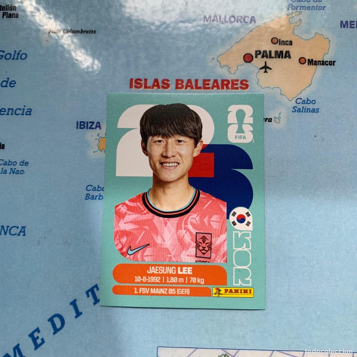 Cromos de f&uacute;tbol: Korea numero 10 cromo panini Mundial Fifa World Cup 2026