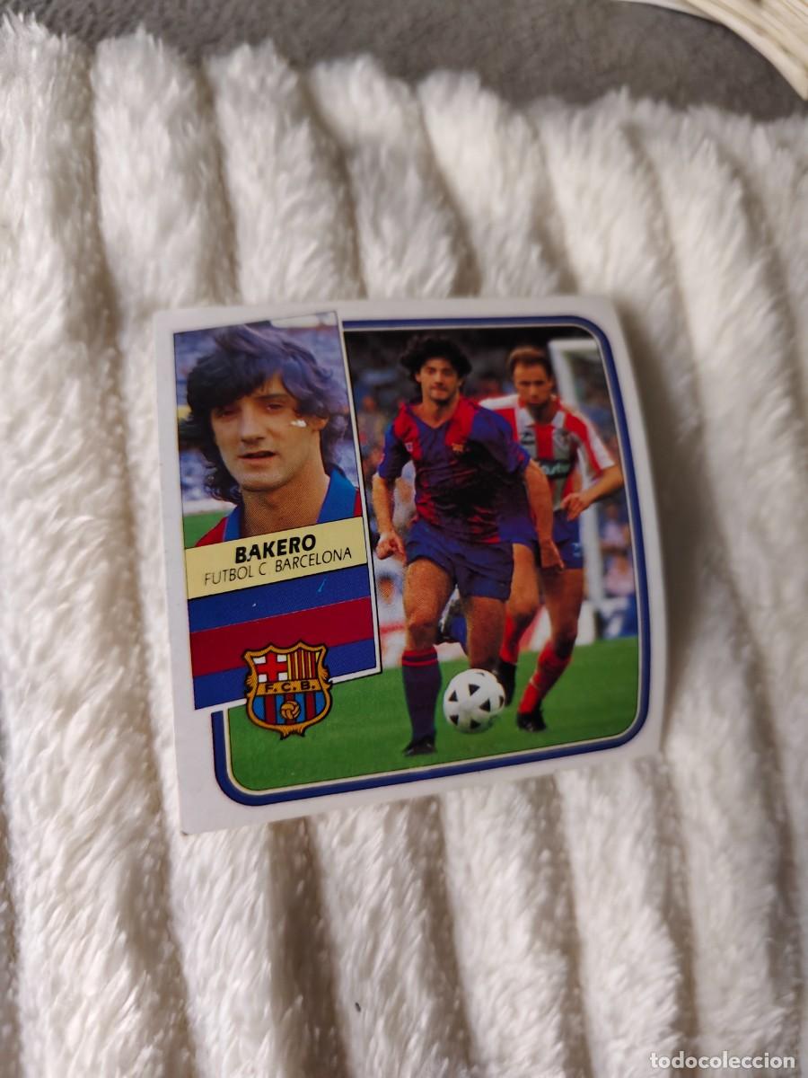 Cromos de f&uacute;tbol: EDICIONES ESTE 89 90 BAKERO FC BARCELONA 1989 1990 DESPEGADO RECUPERADO ALBUM AAQ