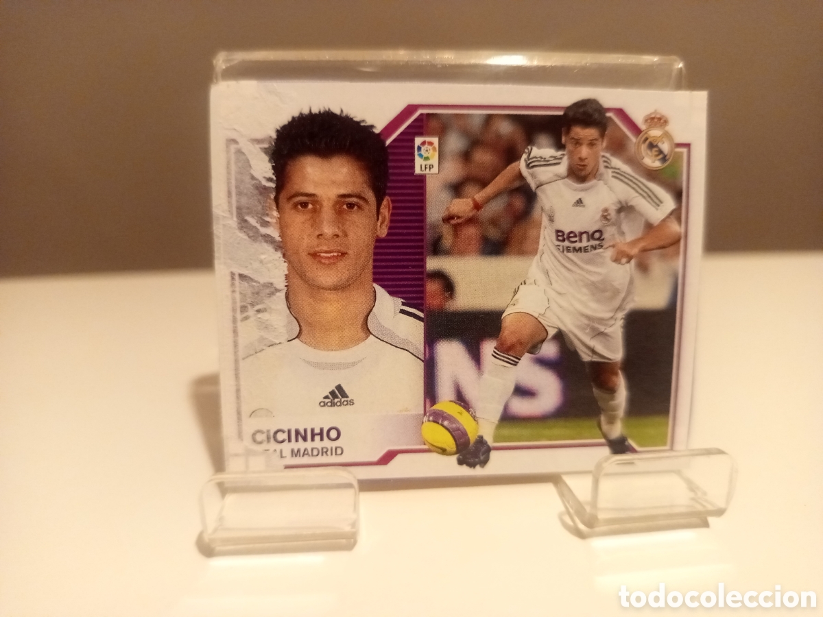 Cartes &agrave; collectionner de Football: ❇️ CROMO ⚽ CICINHO REAL MADRID 2007 2008 07 08 RECORTADO LIGA ESTE ❇️