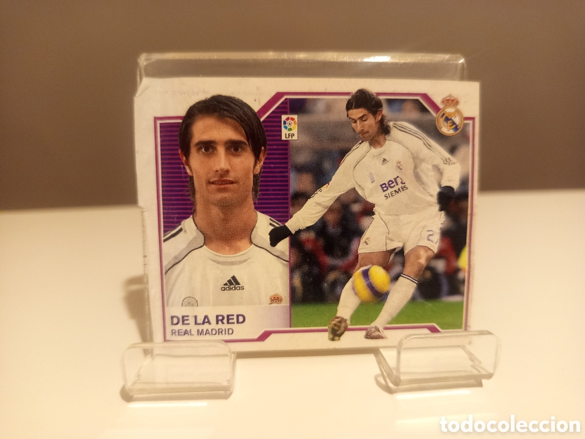 Cartes &agrave; collectionner de Football: ❇️ CROMO ⚽ DE LA RED REAL MADRID 2007 2008 07 08 RECORTADO LIGA ESTE ❇️