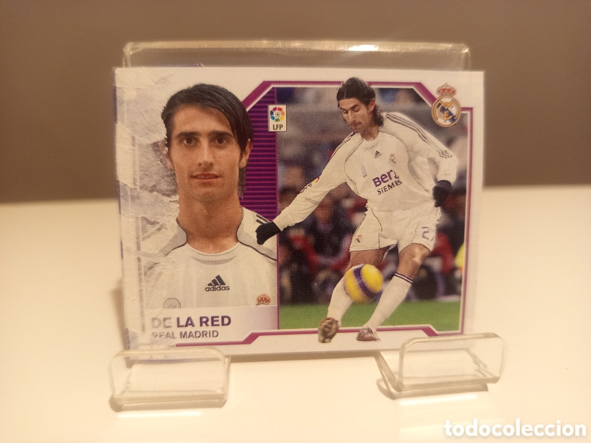 Cartes &agrave; collectionner de Football: ❇️ CROMO ⚽ DE LA RED REAL MADRID 2007 2008 07 08 RECORTADO LIGA ESTE ❇️