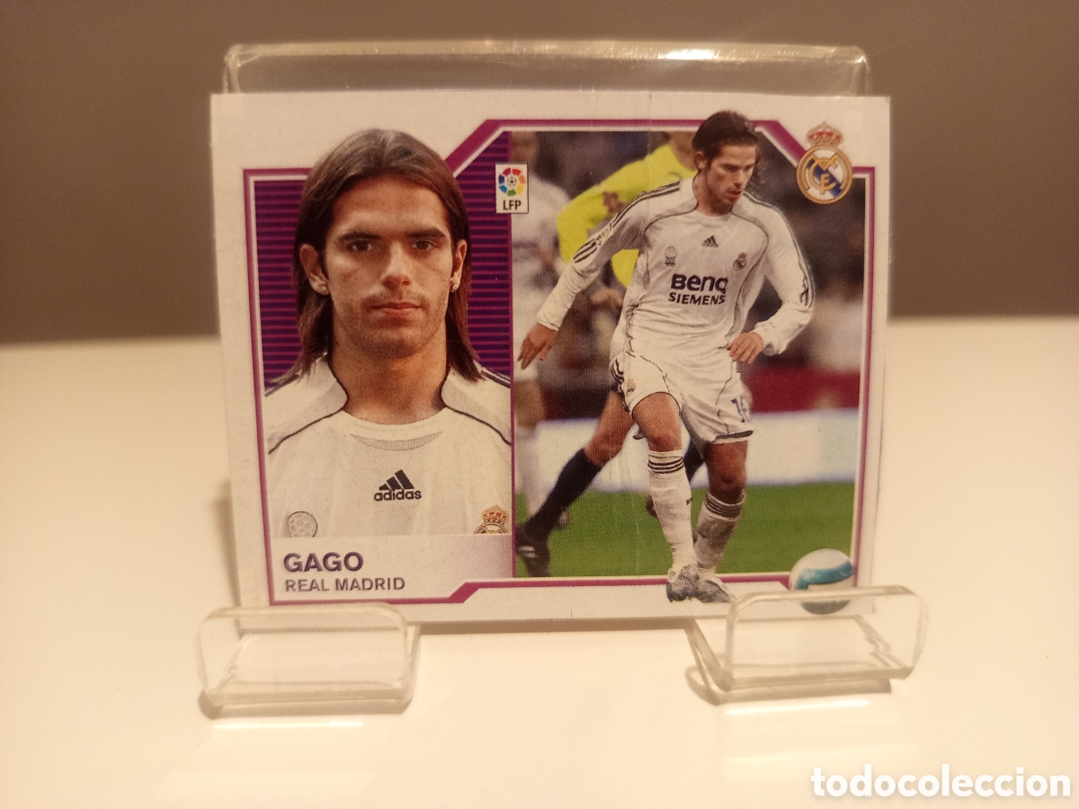 Cartes &agrave; collectionner de Football: ❇️ CROMO ⚽ GAGO REAL MADRID 2007 2008 07 08 RECORTADO LIGA ESTE ❇️