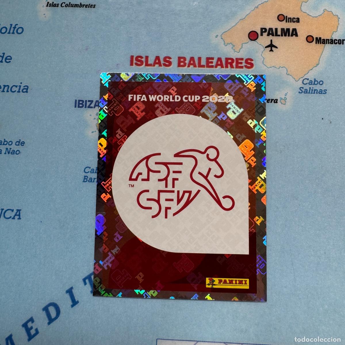 Cromos de Futebol: Suiza numero 1 cromo panini Mundial Fifa World Cup 2026