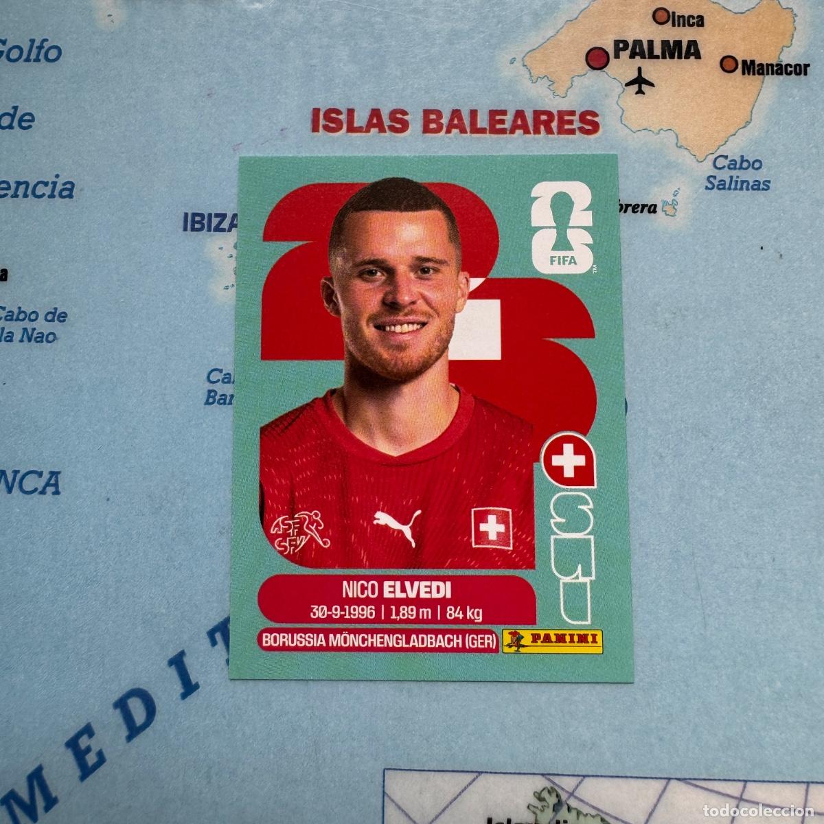 Fu&szlig;ball-Sticker: Suiza numero 6 cromo panini Mundial Fifa World Cup 2026